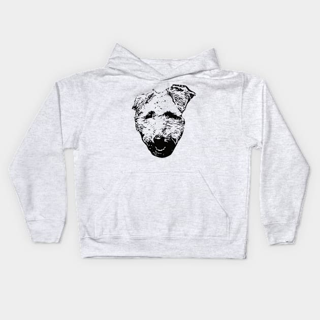 Welsh Terrier Welshie Kids Hoodie by DoggyStyles